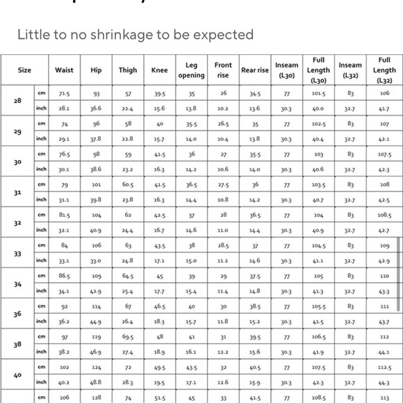 Red Tornado 14.5oz black selvedge 511. 30 x 30. New, with tags. - Picture 13 of 13